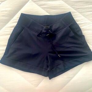 Athleta Navy drawstring athletic shorts